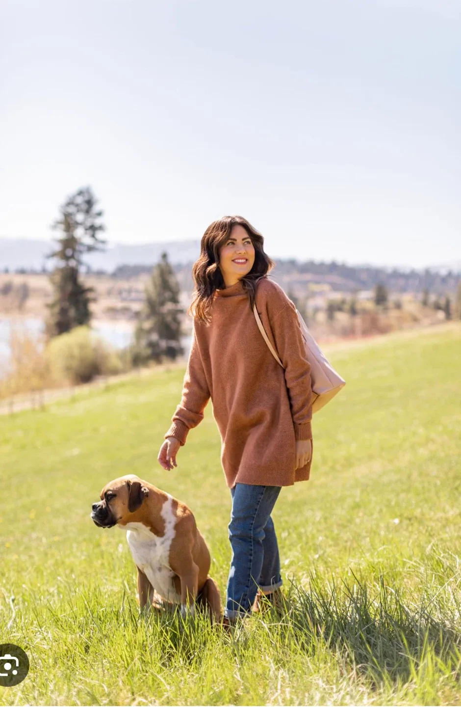 Joe Fresh Brown Tunic Sweater - Size XS image indicator(2)