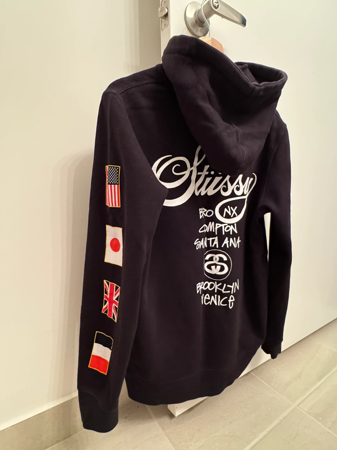Stussy World Tour Black Hoodie - photo 3