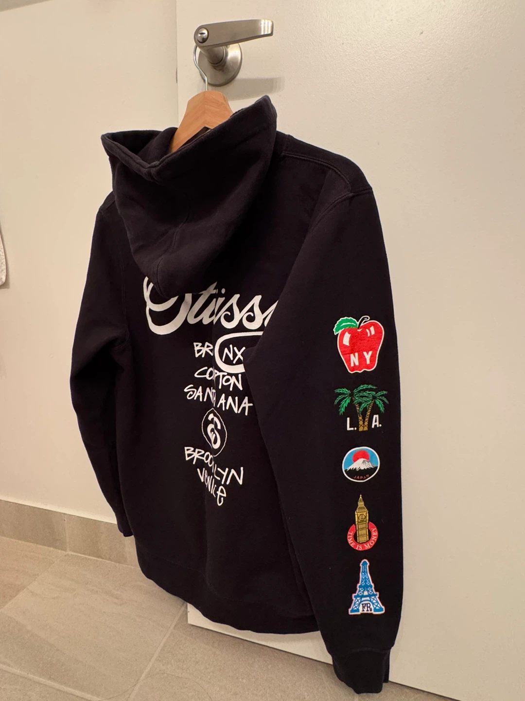 Stussy World Tour Black Hoodie - photo 2
