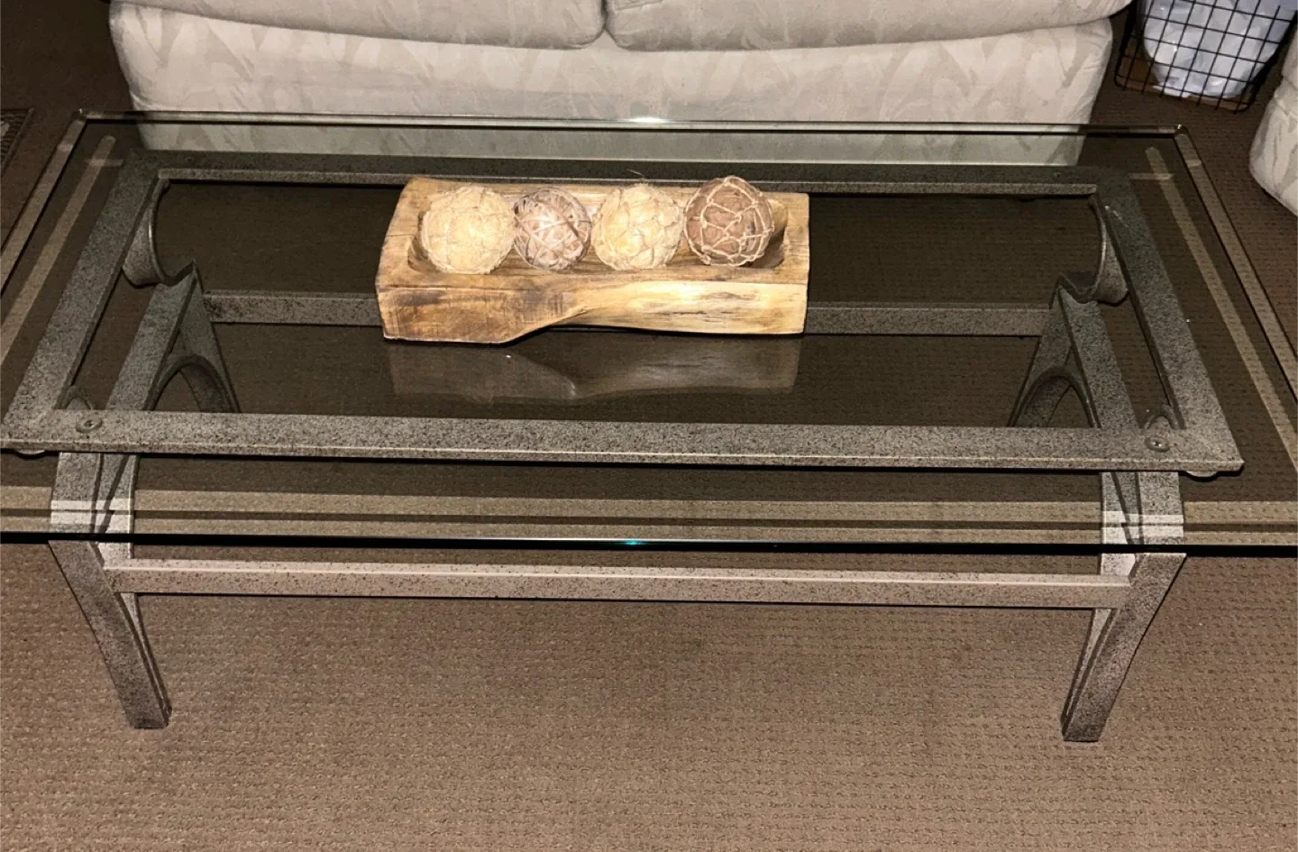 Glass Top Coffee Table and End Table Set image indicator(4)