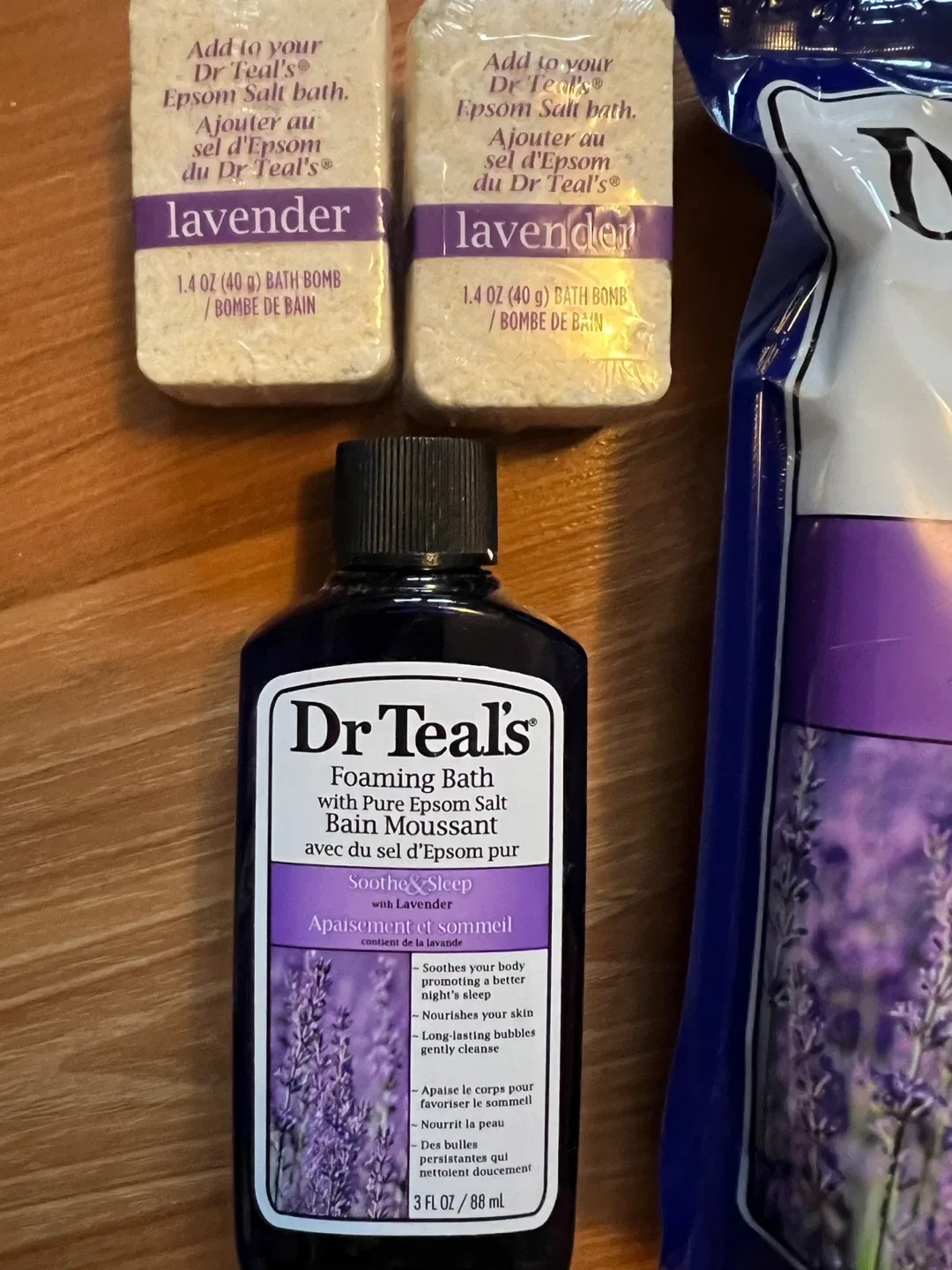 *New* Dr Teal's Lavender Epsom Salt Set image indicator(4)