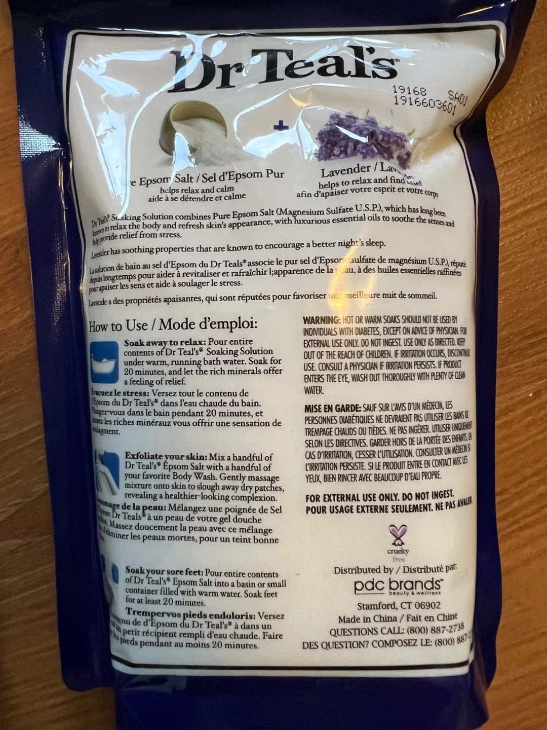 *New* Dr Teal's Lavender Epsom Salt Set image indicator(5)