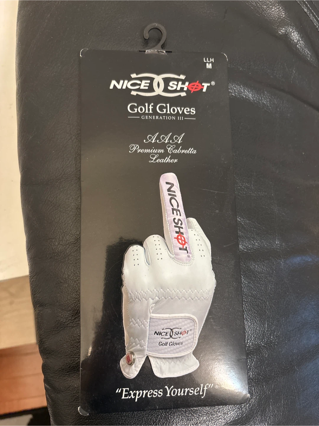 NICE SHOT Golf Gloves - Generation III, AAA Premium Leather