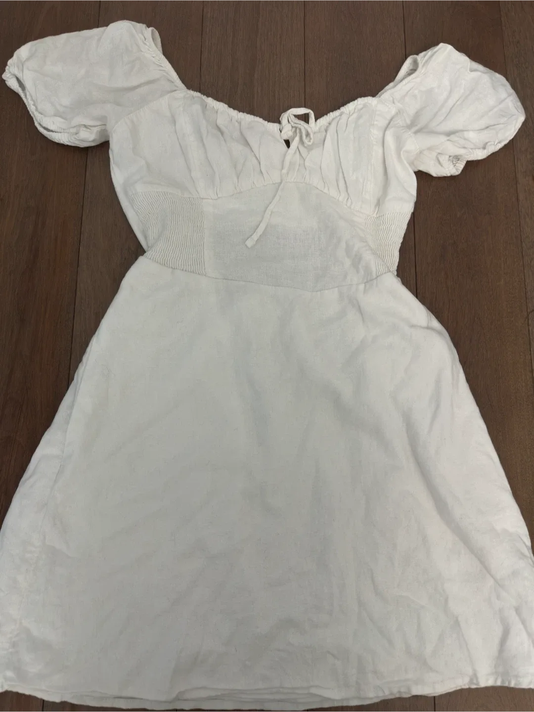 Hollister White Dress - Size M thumbnail