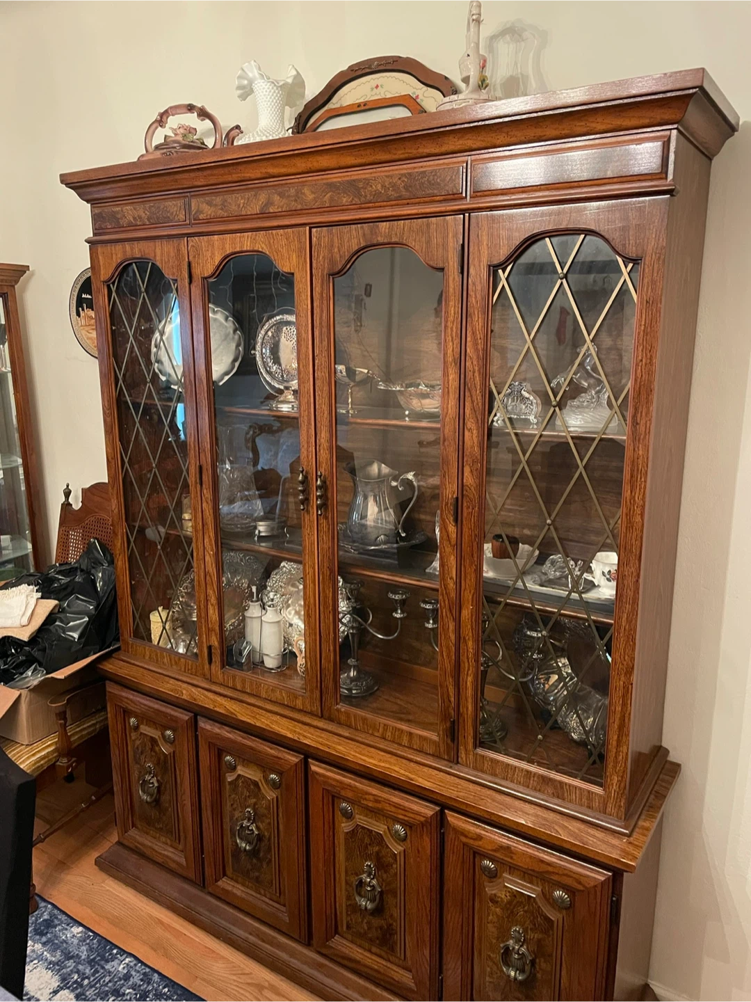 Wooden China Cabinet