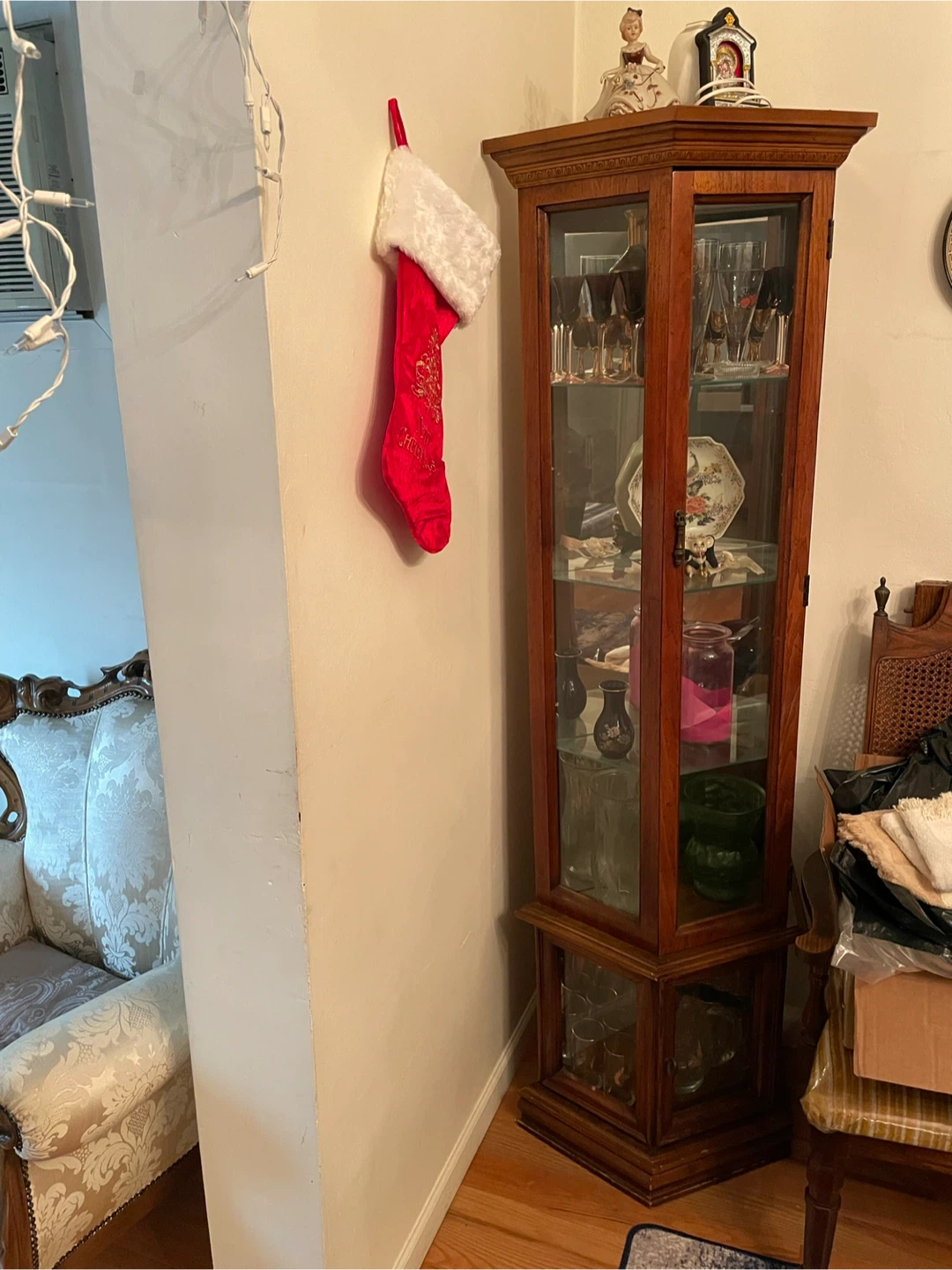 Wooden Display Cabinet