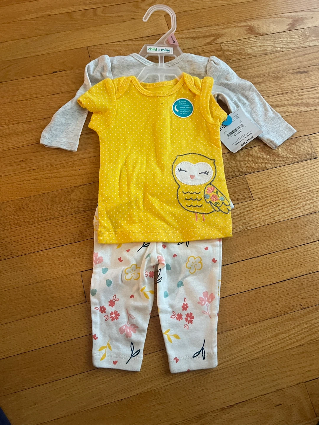 Child of Mine 0-3M Baby Outfit Set - NEW - photo 3