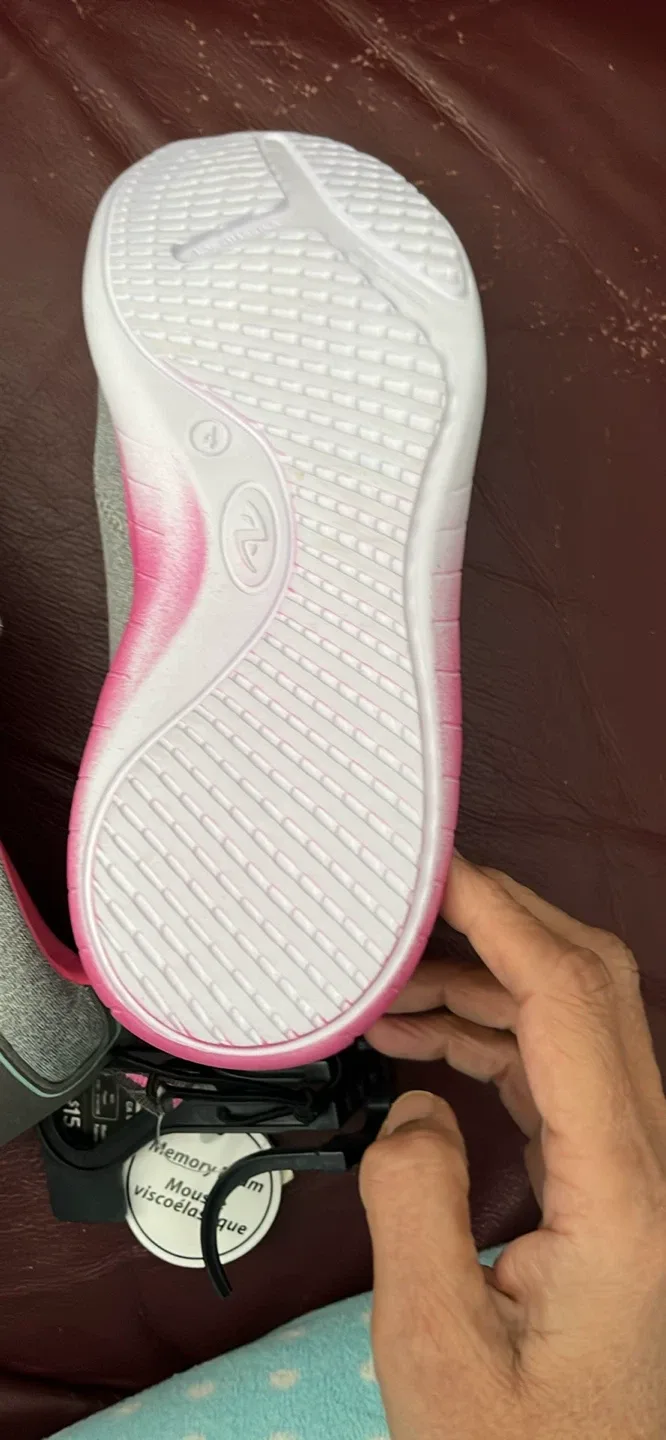 brand New Athletic Works Memory Foam Shoes - Size 4 image indicator(2)