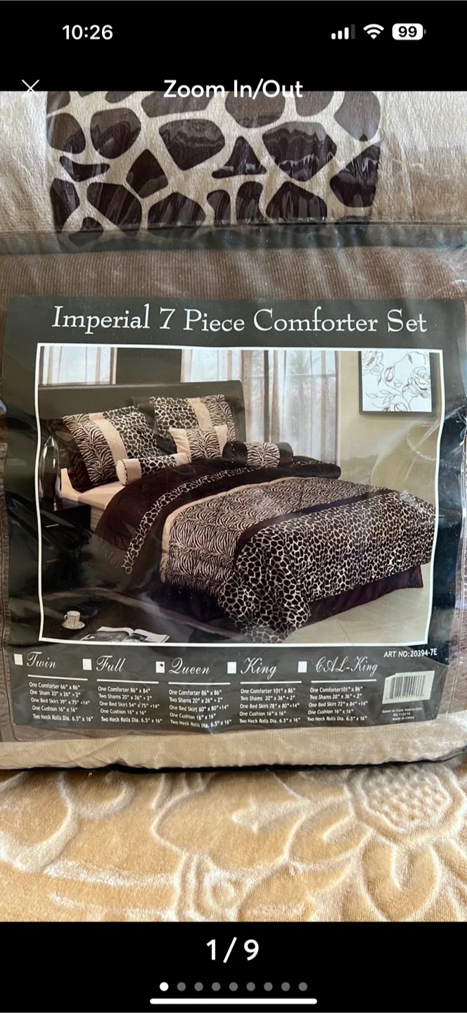 Imperial 7 Piece Comforter Set (Full) thumbnail