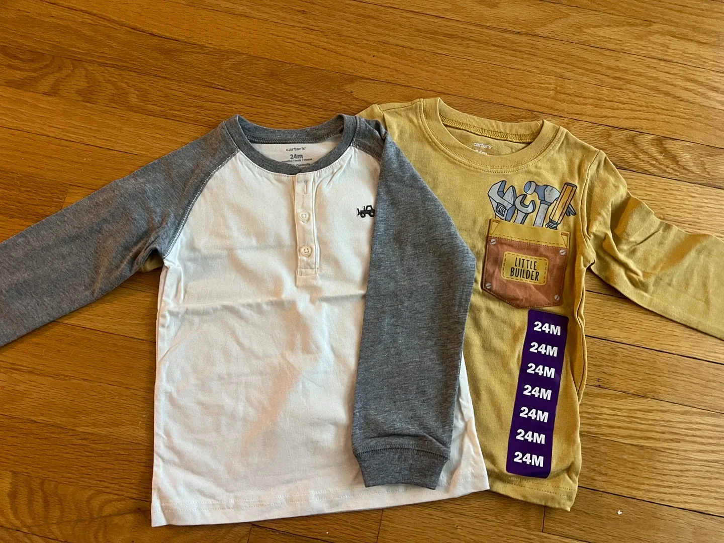 Carter's 24M Camo Pants & 2 Shirts Set image indicator(2)