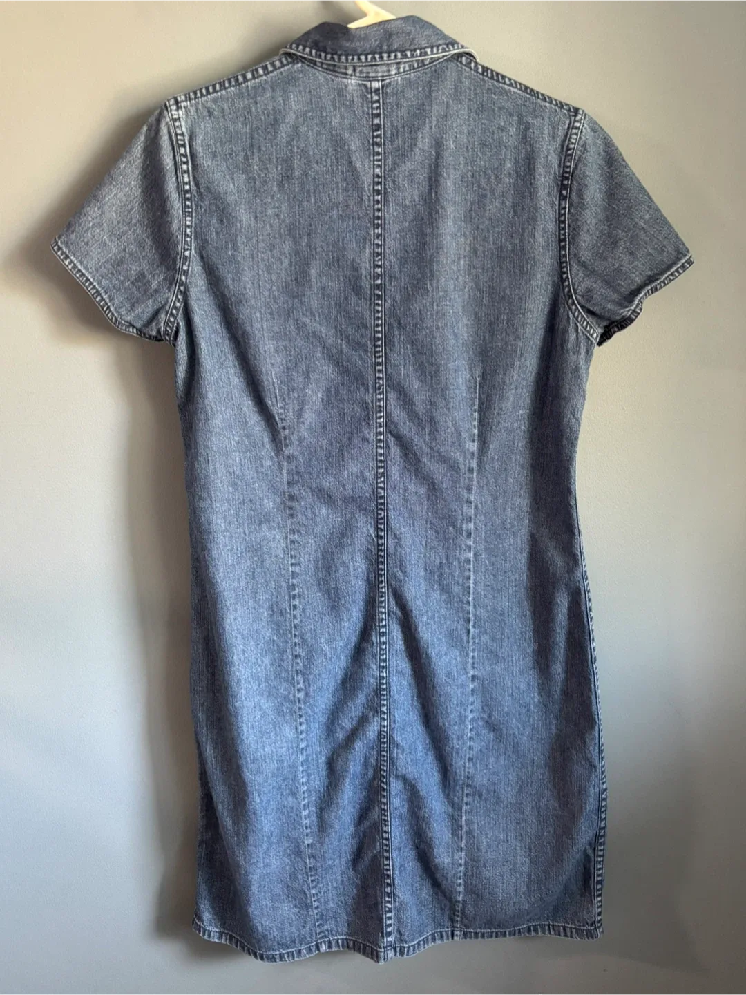 L.L.Bean Women's Denim Shirt Dress - Size 8 image indicator(6)