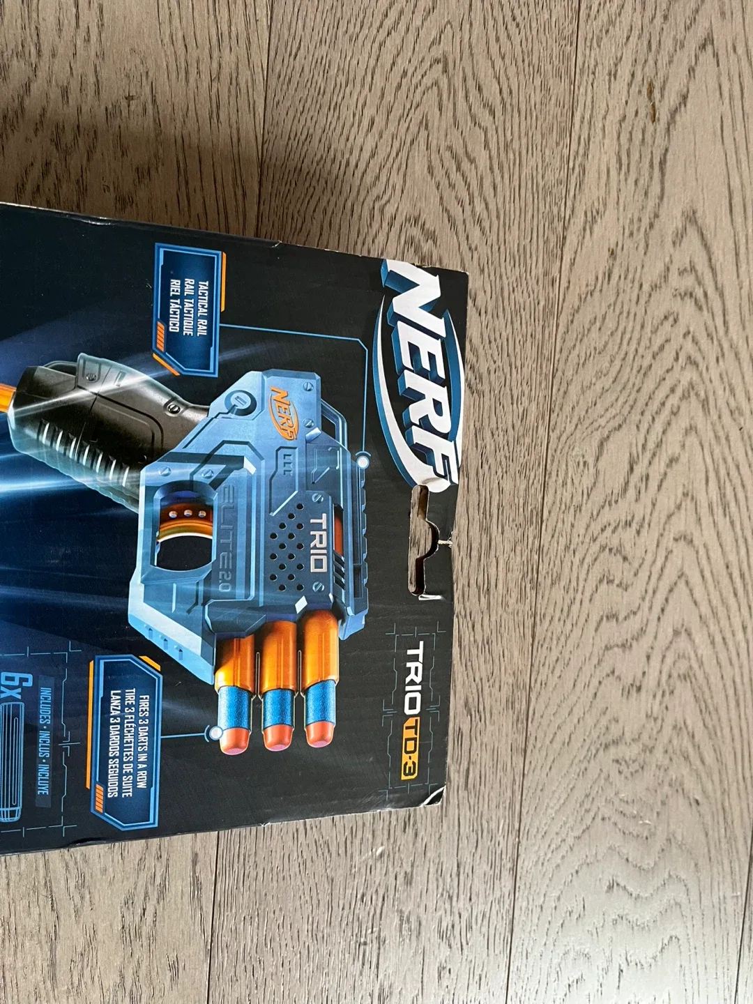 Nerf Elite 2.0 Trio TD-3 Blaster - New in Box! image indicator(2)