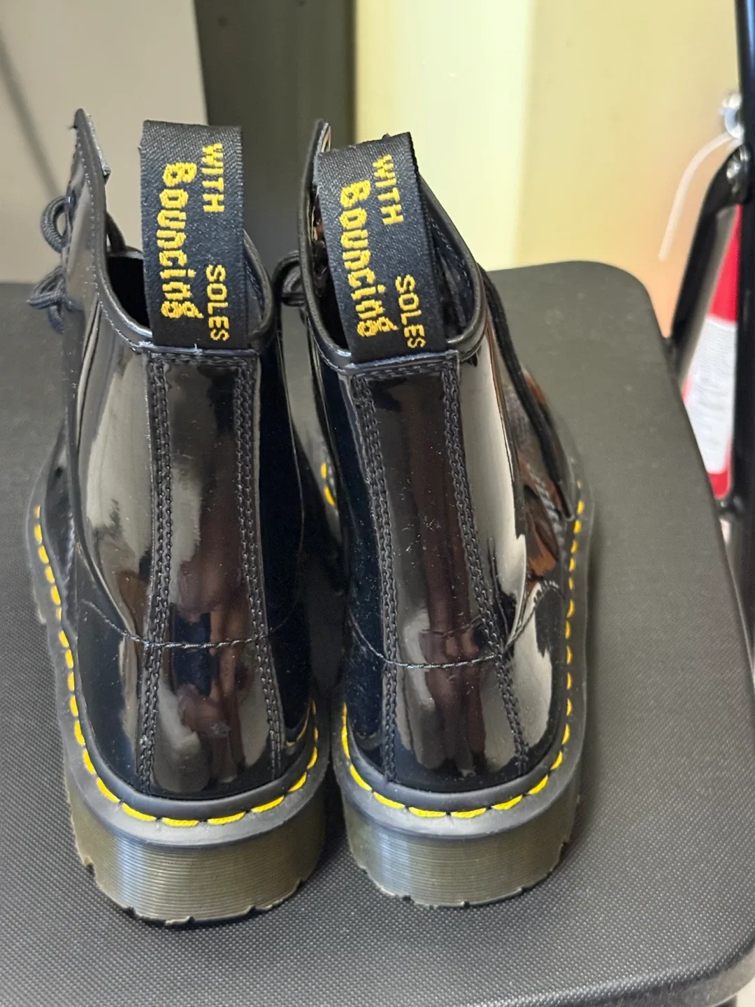 Dr. Martens 1460 Patent Leather Black Boots image indicator(4)