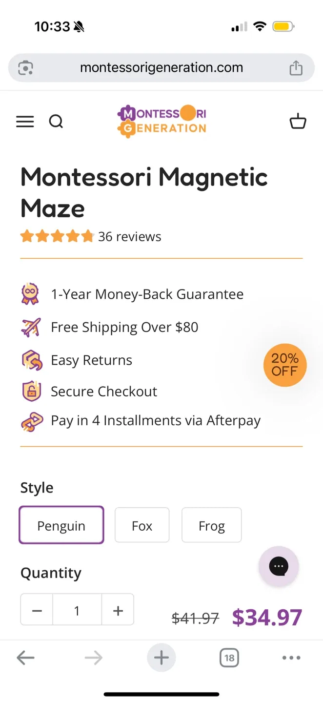 Montessori Generation Magnetic Maze image indicator(7)