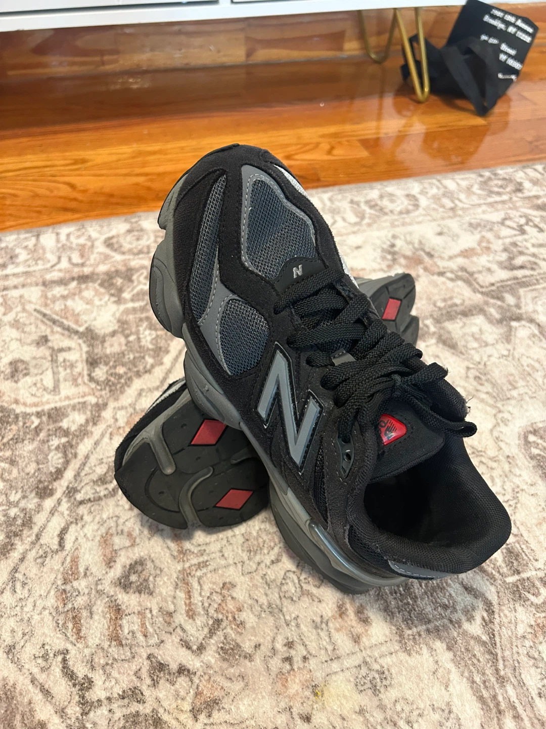 New Balance 9060 Black number 7