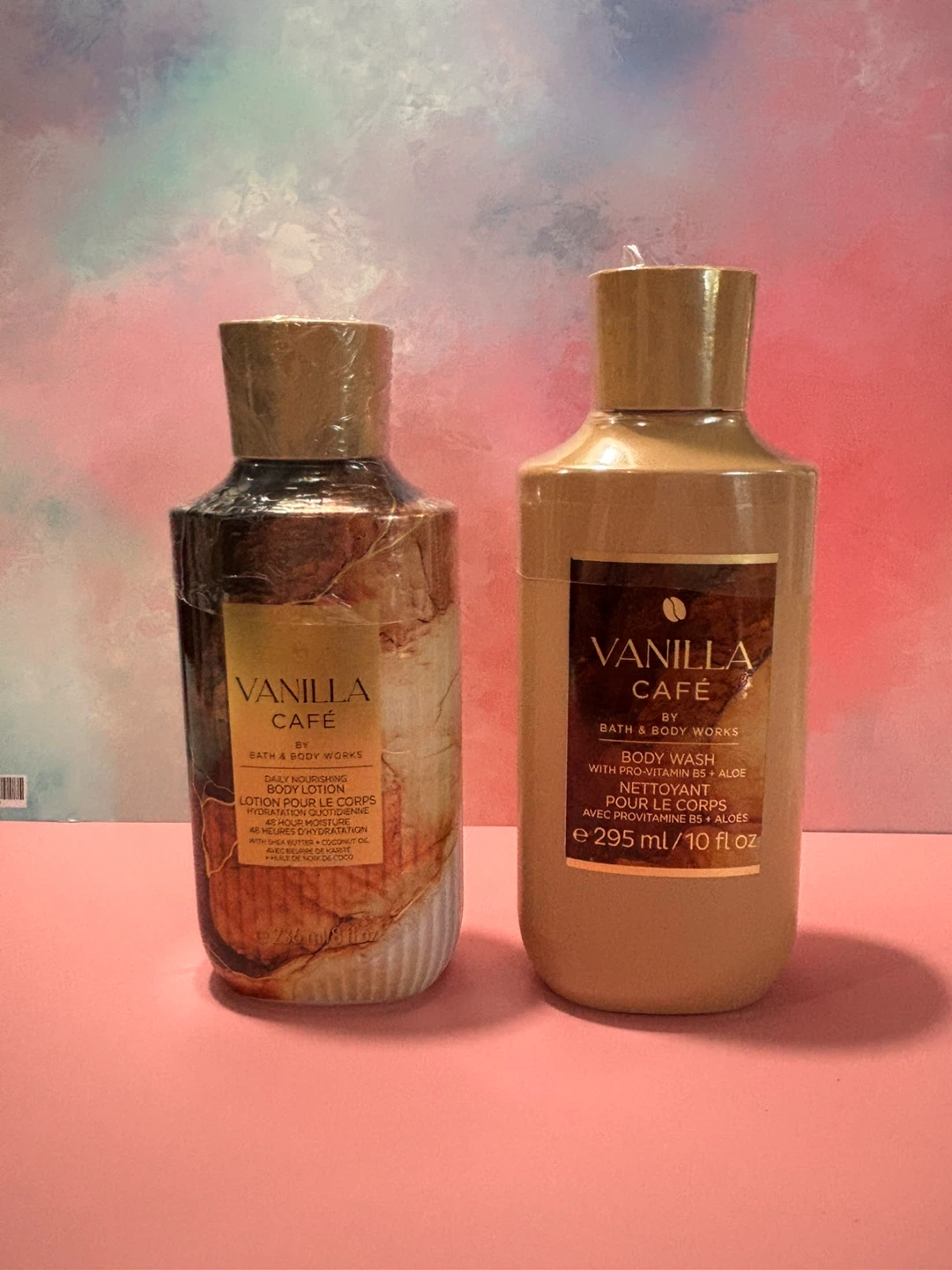 Bath & Body Works Vanilla Cafe Lotion & Body Wash