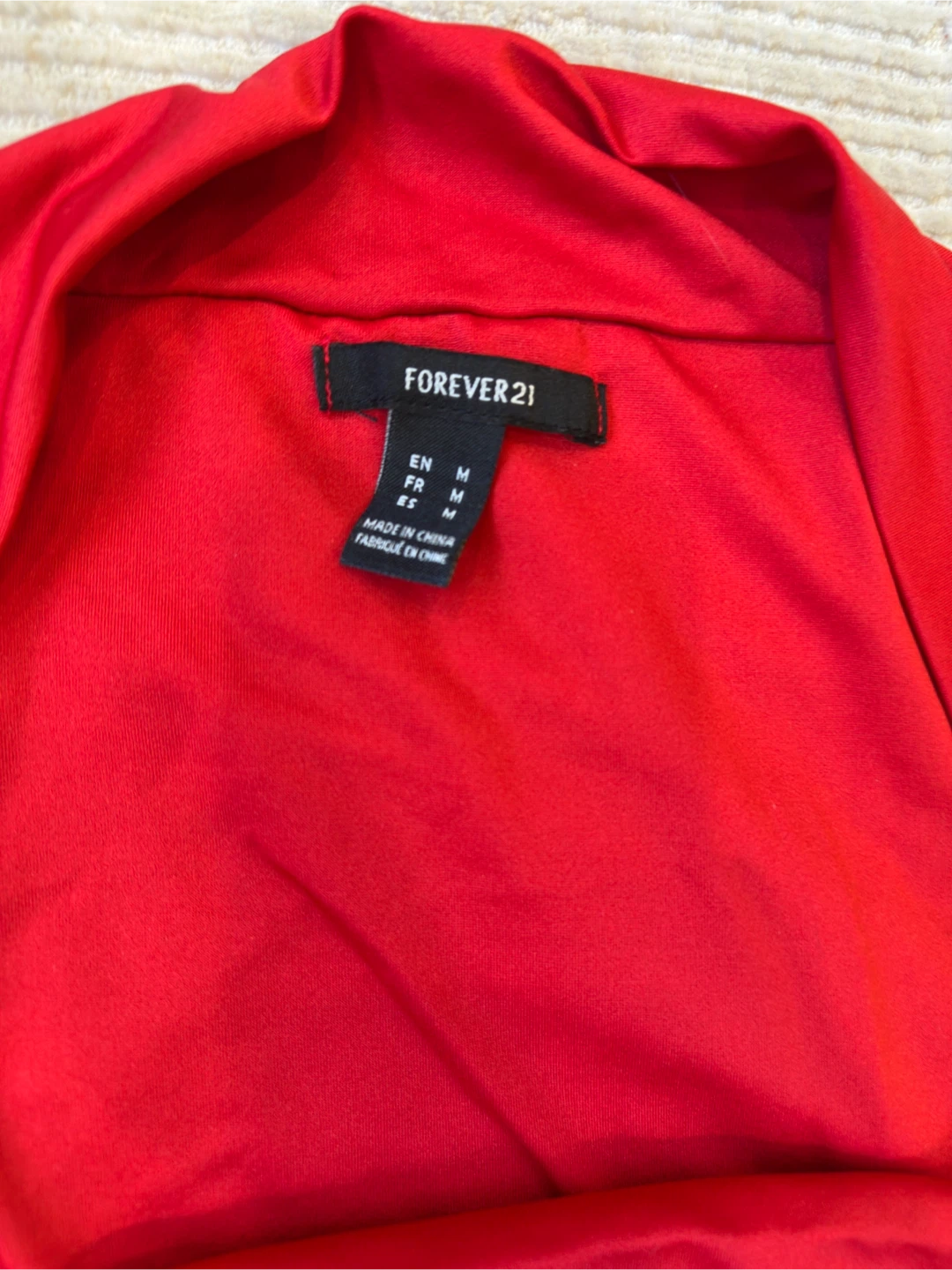 Forever 21 Red Dress - Size Medium - photo 4