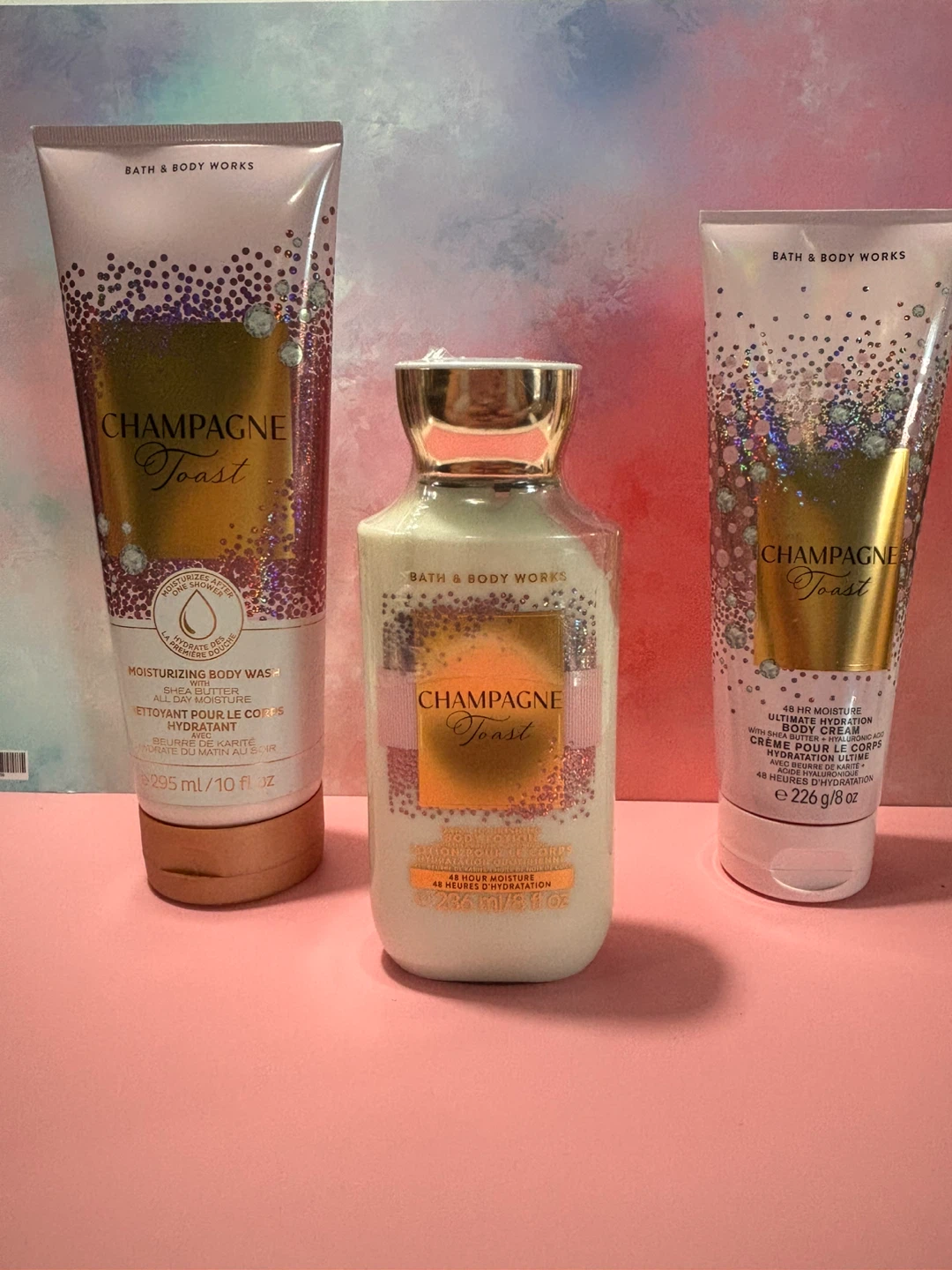 Bath & Body Works Champagne Toast Set