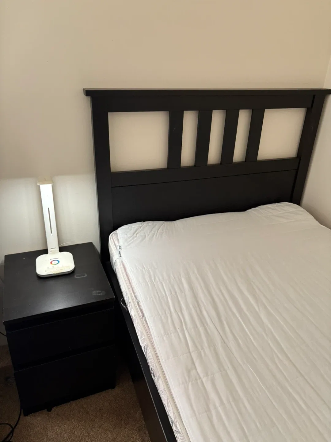 IKEA Malm Bed Frame & Nightstand Set image indicator(4)