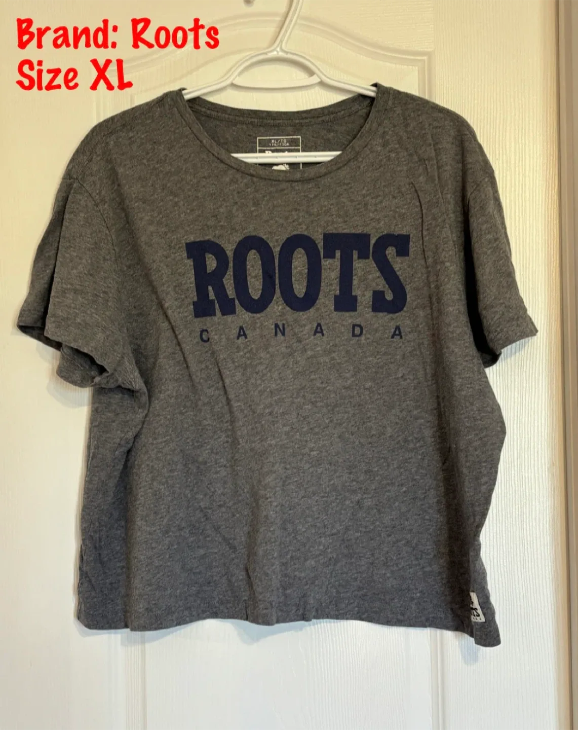 Roots Grey T-Shirt thumbnail
