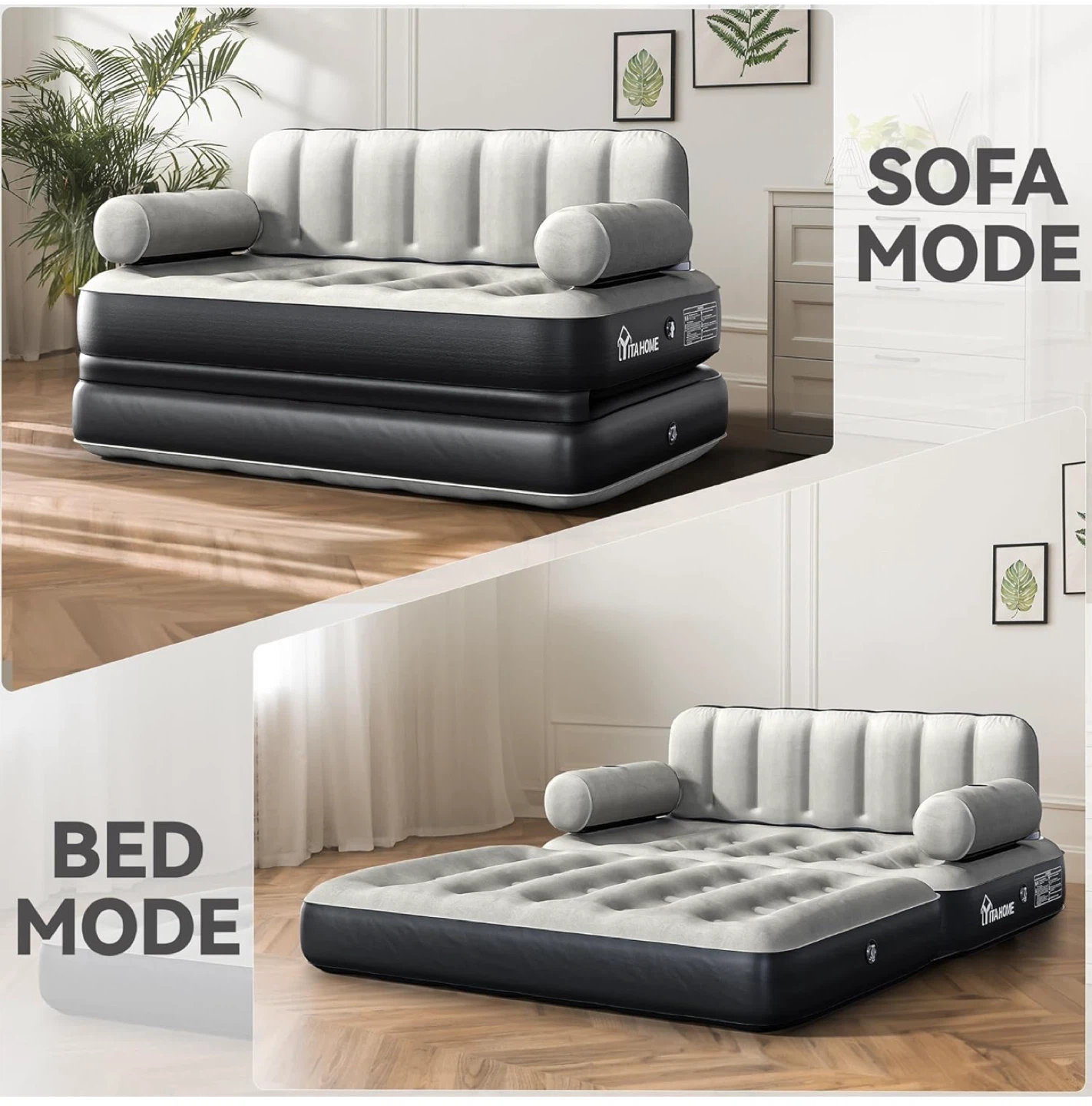 YItaHome Inflatable Sofa Bed - Queen size. New! - photo 4