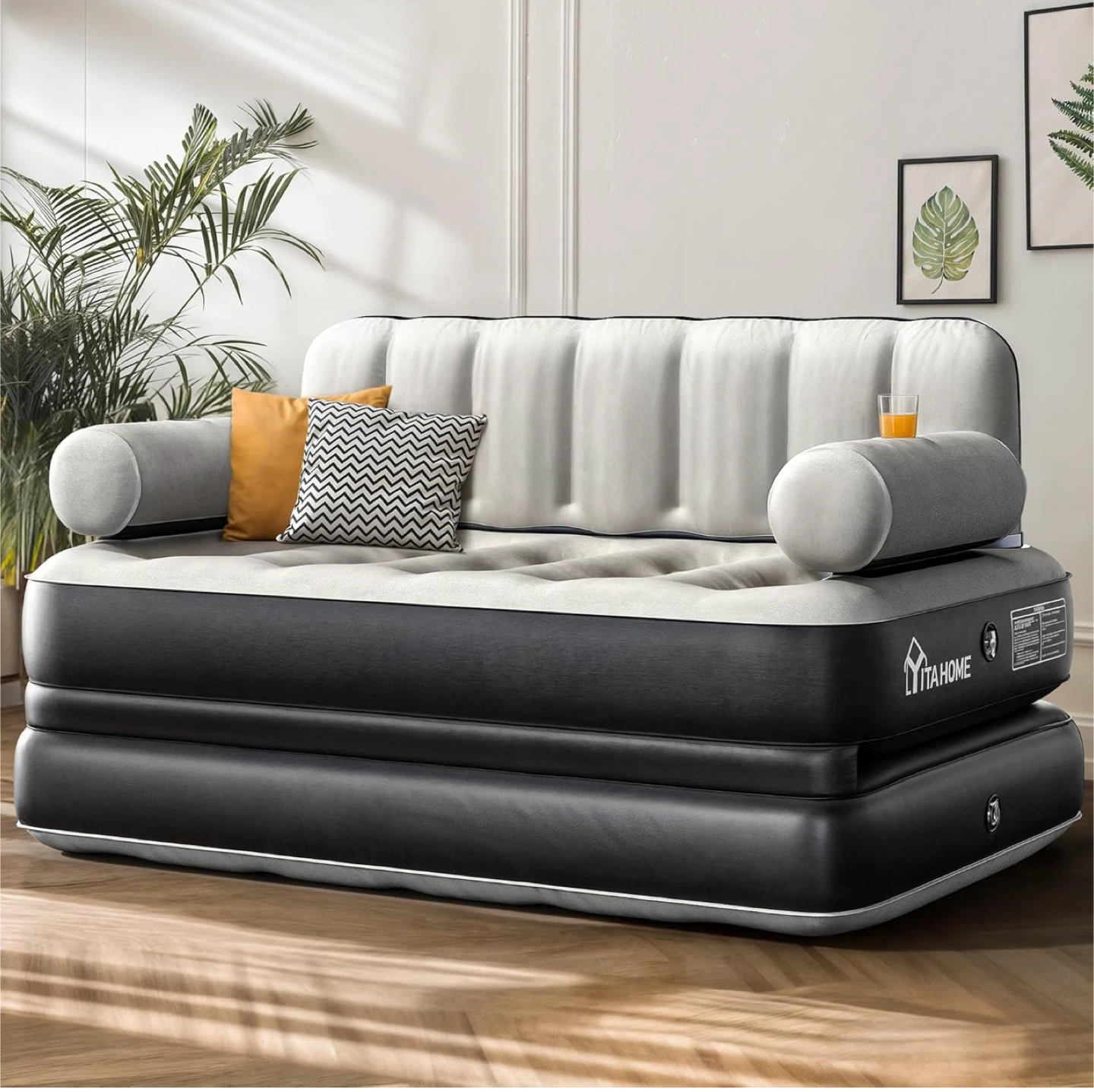 YItaHome Inflatable Sofa Bed - Queen size. New!
