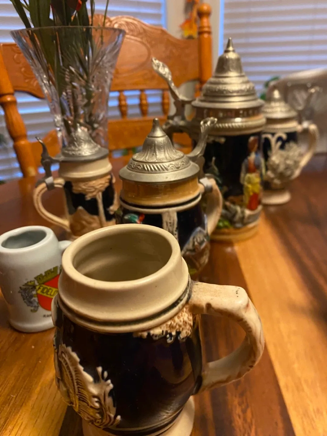 Vintage German Beer Stein Miniature Collection image indicator(3)