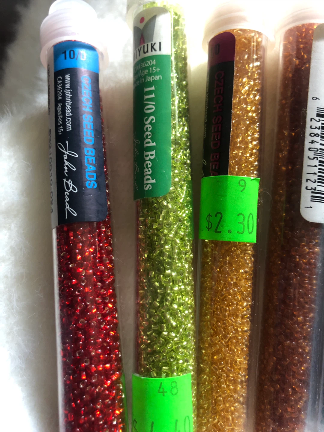 Czech seed beads, Miyuki, ToHo, 10-11 - photo 3