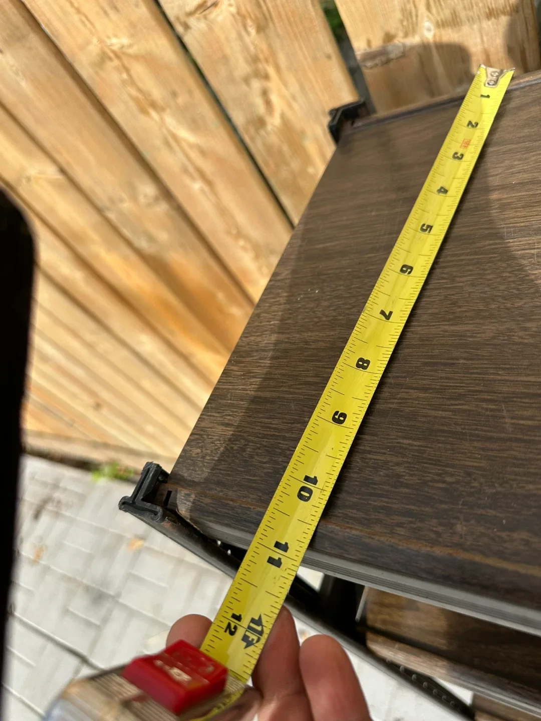 Brown 5-Tier Ladder Shelf - 54" Tall image indicator(6)