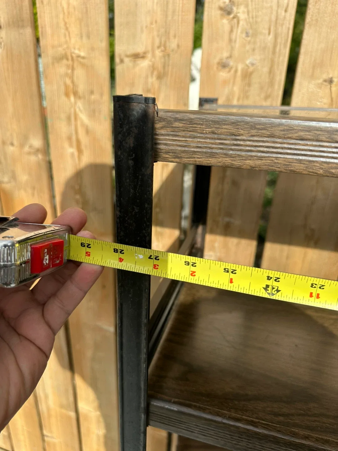 Brown 5-Tier Ladder Shelf - 54" Tall image indicator(7)