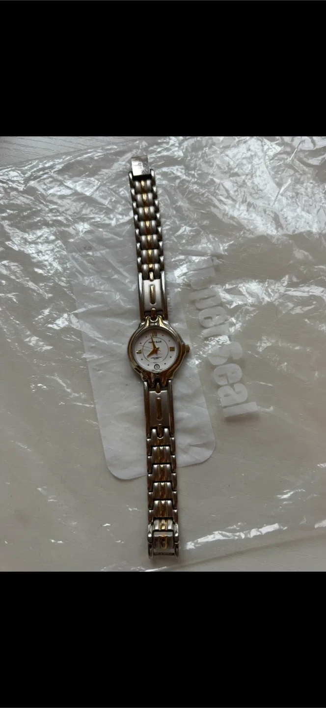 Perry Ellis Two Tone Metal Watch thumbnail