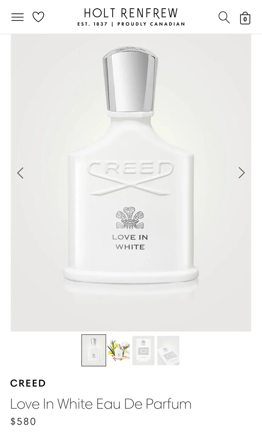 (Retail $655)New Creed Perfumes image indicator(3)