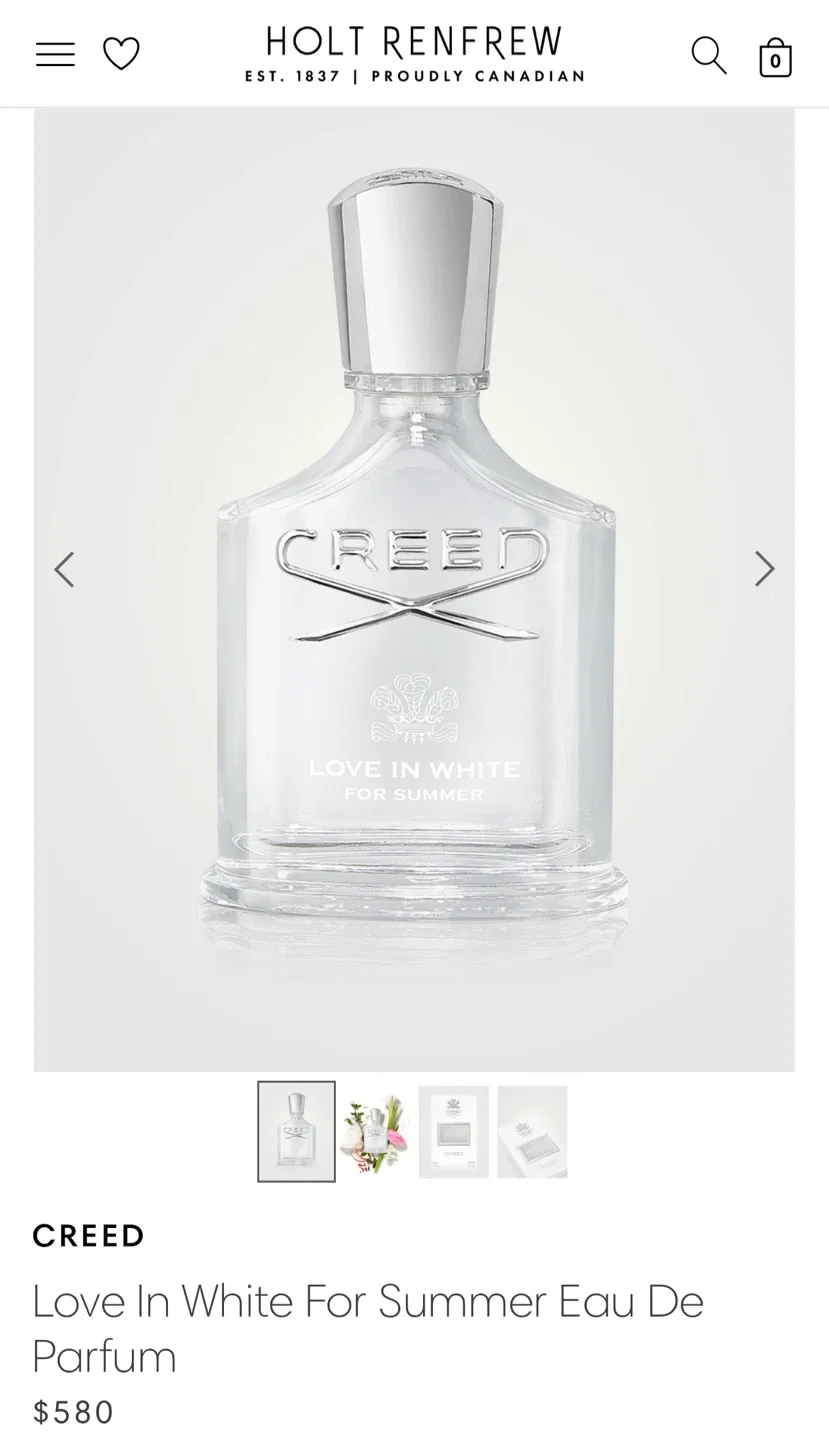 (Retail $655)New Creed Perfumes image indicator(4)