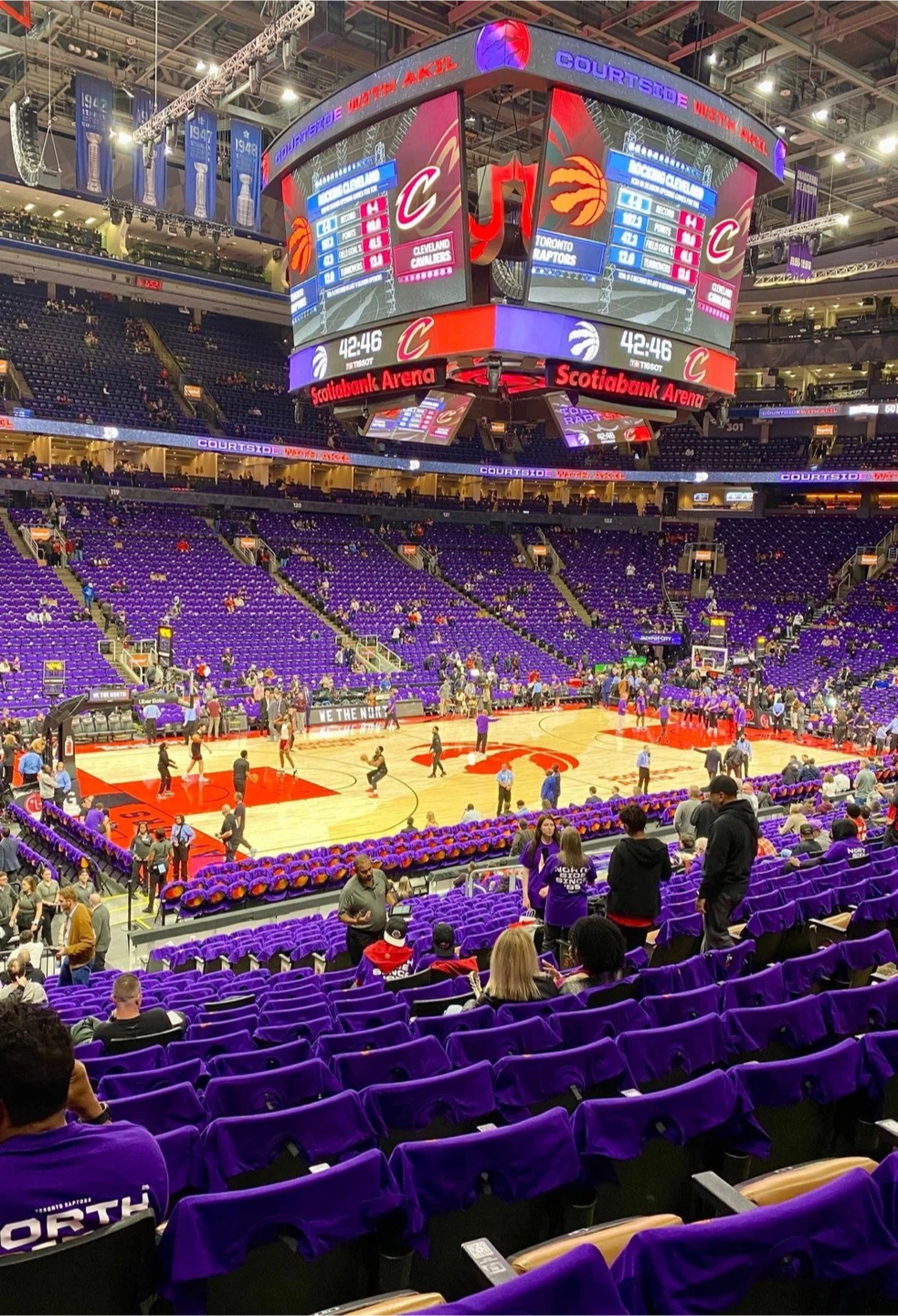 RAPTORS SEC 110, ROW 21 - photo 2