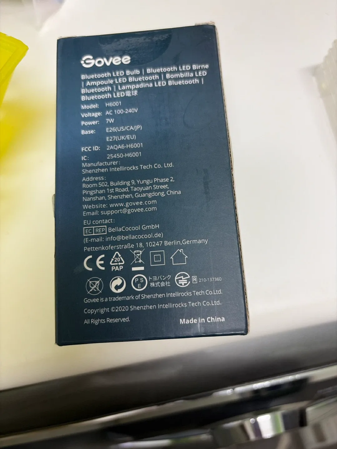 New Govee Bluetooth LED Bulb - 650 Lumens image indicator(3)