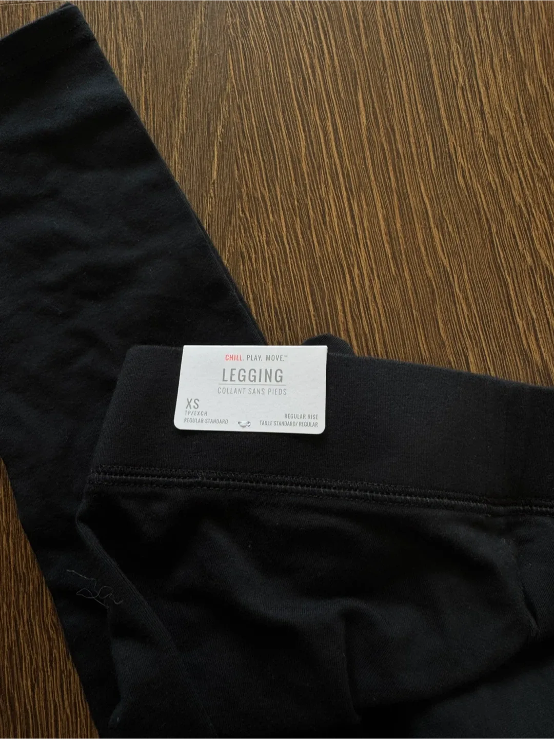 New Aerie Black Leggings - Size XS image indicator(2)
