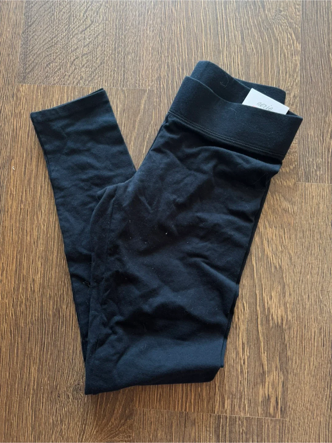 New Aerie Black Leggings - Size XS thumbnail