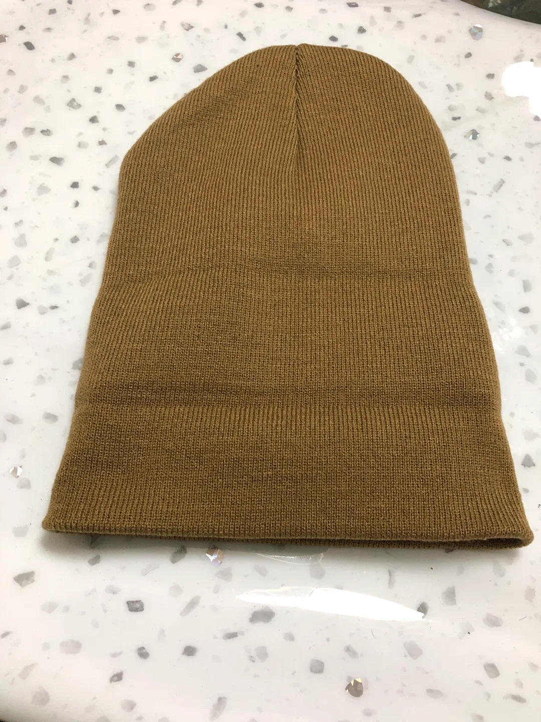 Like new! Carhartt Brown Beanie image indicator(2)