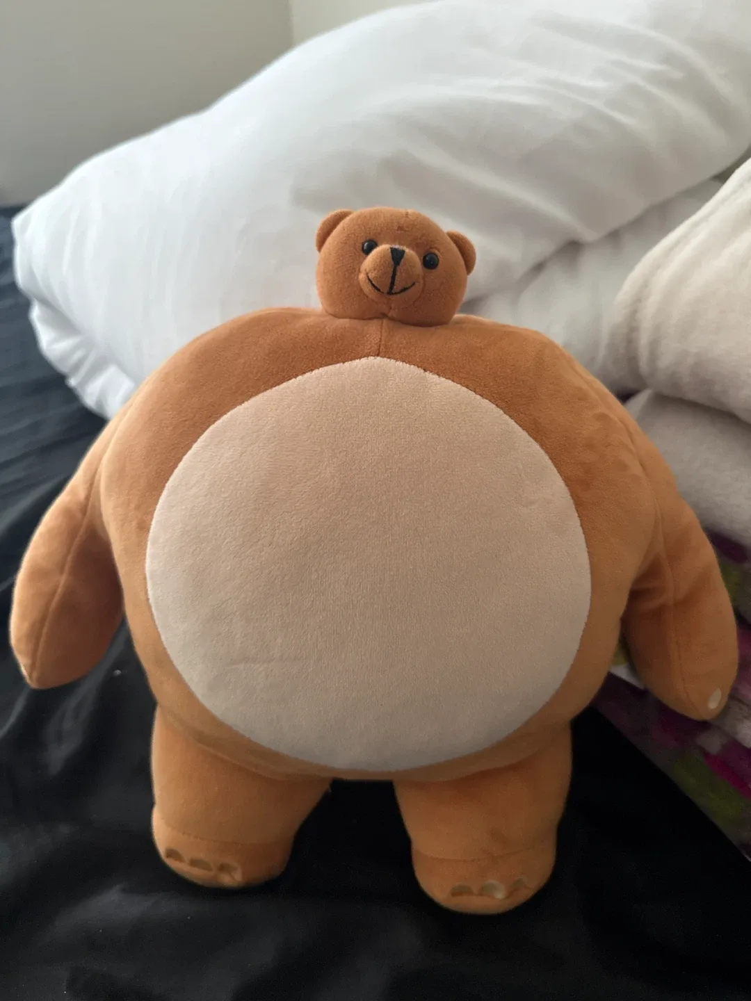 Moving out sale: Tiny Headed Kingdom Bear Plush thumbnail