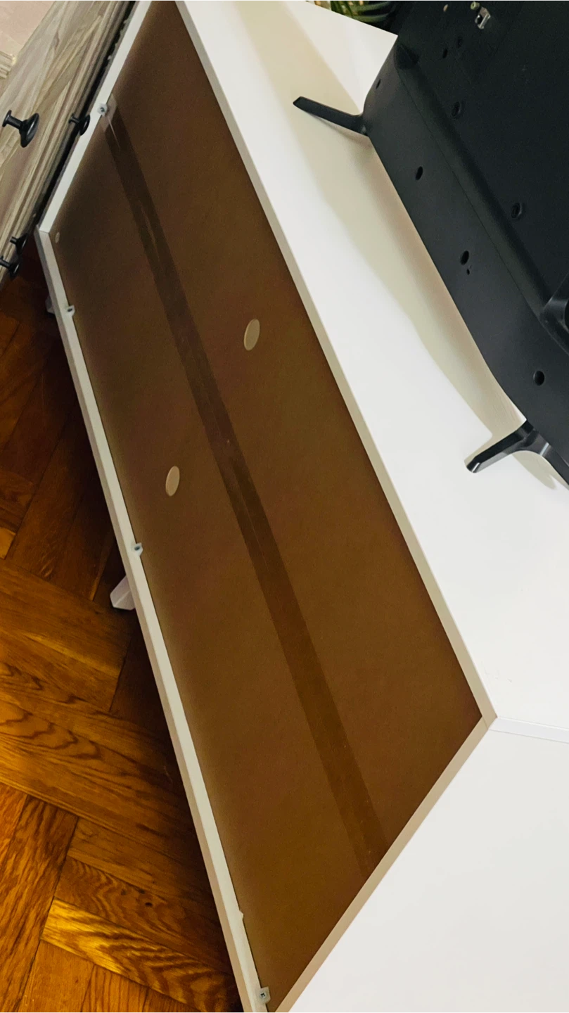 White TV Stand - photo 5