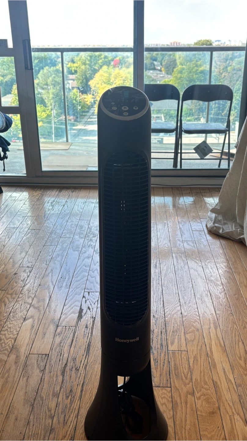 Honeywell QuietSet Tower Fan - Black - photo 4