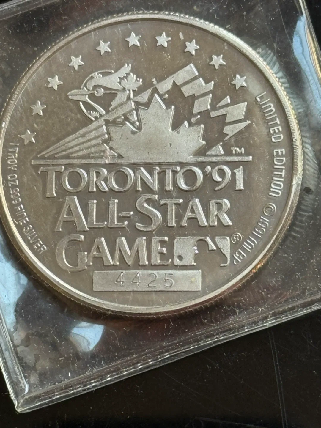 Toronto '91 All-Star Game Limited Edition Coin thumbnail