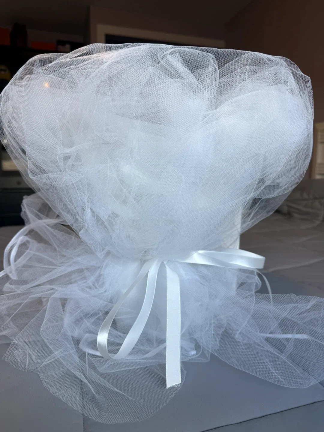 Blue Glitter preserved Rose Bouquet image indicator(3)