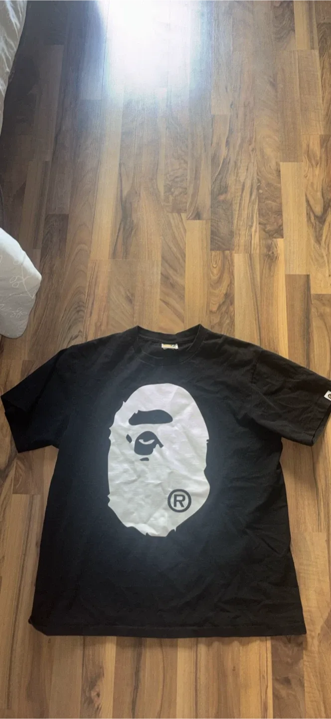BAPE Black T-Shirt - Size L thumbnail