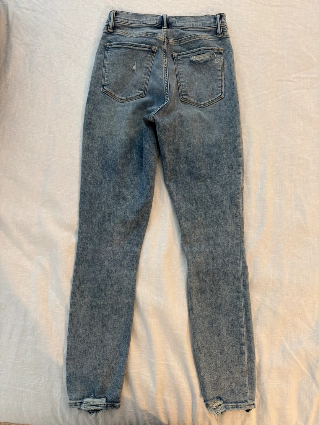 A&F High Rise Skinny Ankle Jeans - Size 26 - photo 3