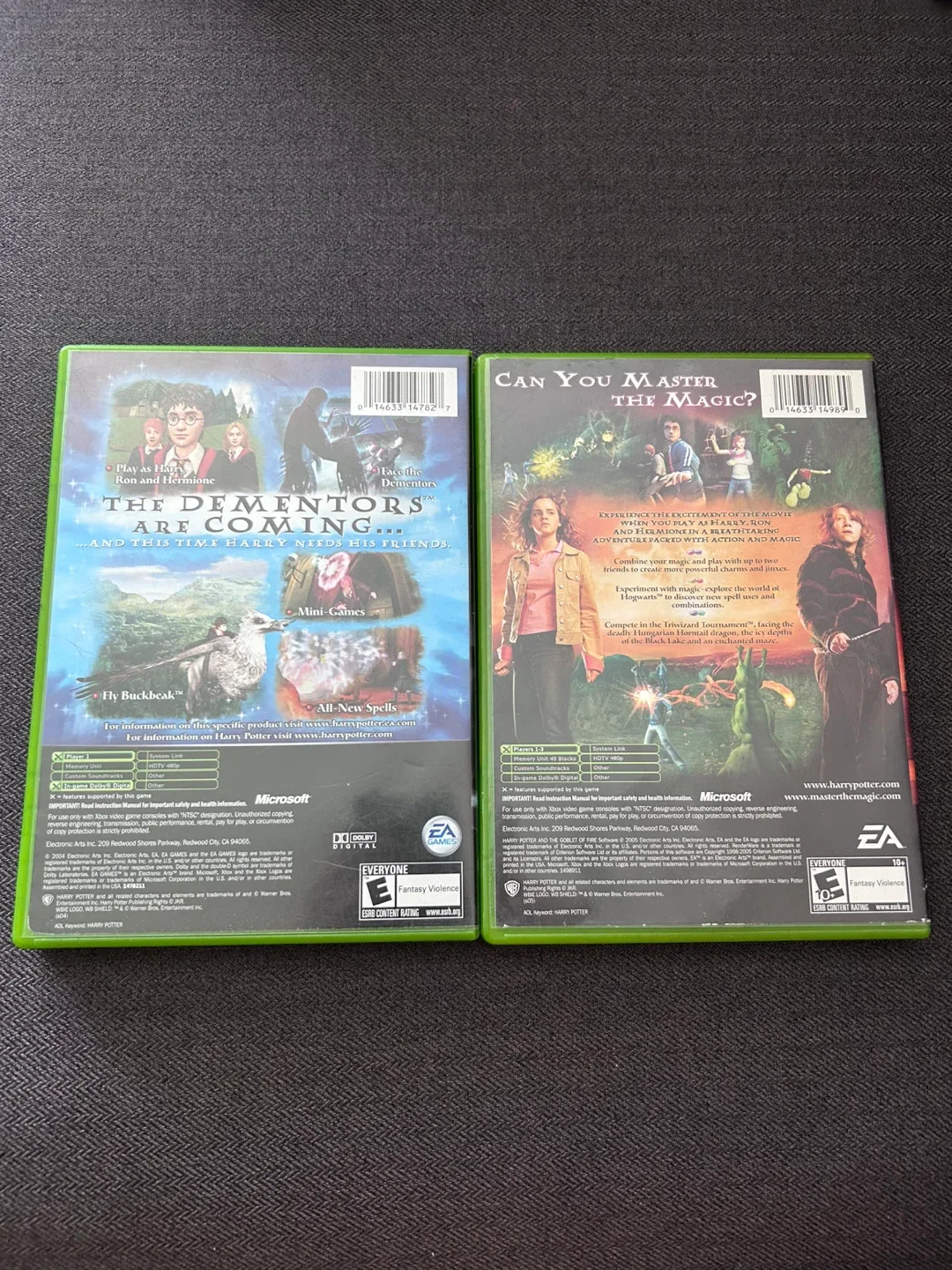 Harry Potter Xbox Games: Goblet of Fire & Prisoner of Azkaban image indicator(2)