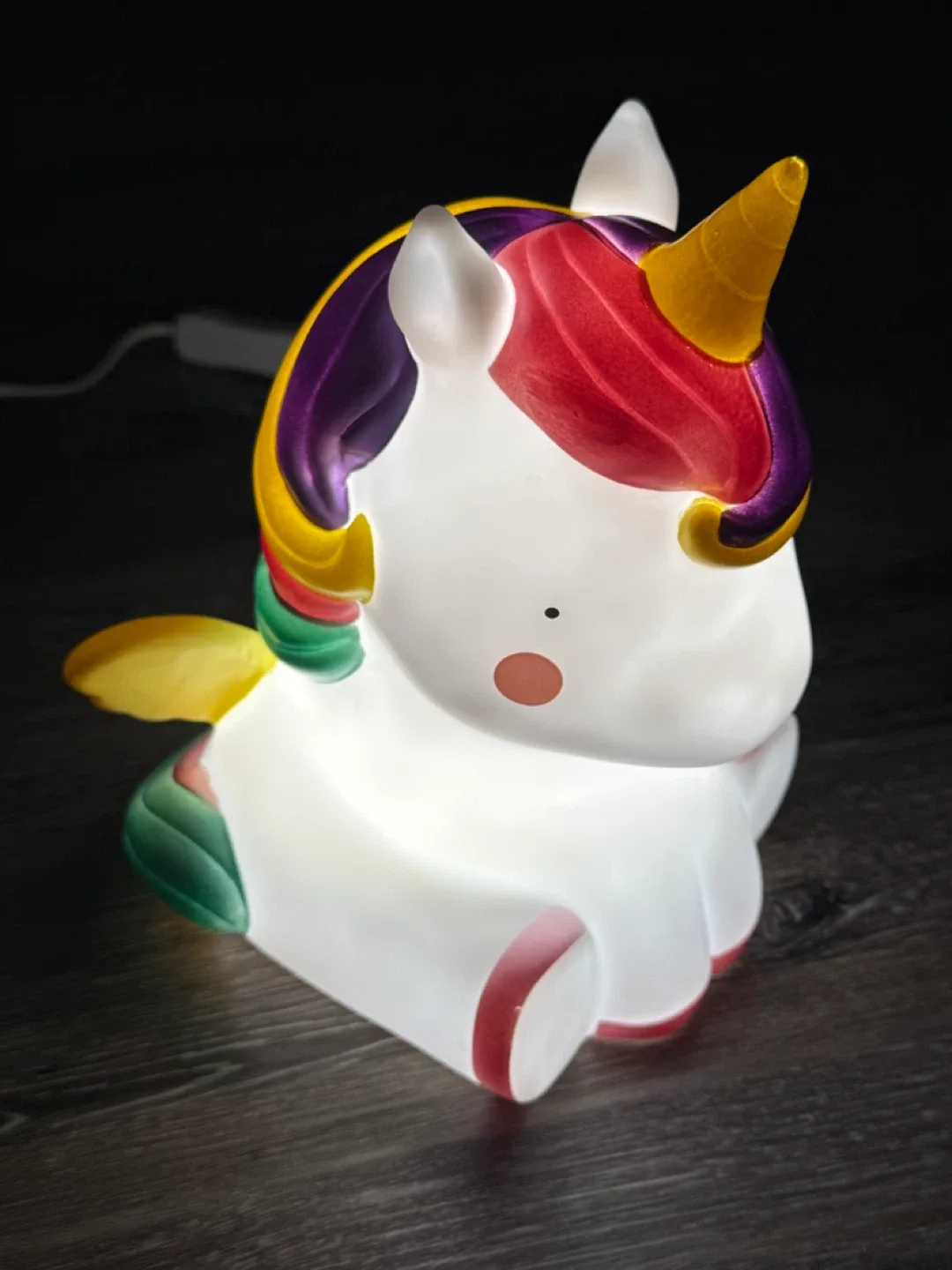 As New Unicorn Night Light - Kids Room Decor image indicator(4)