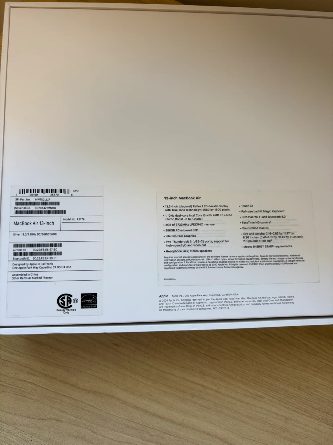 MacBook Air 13-inch Silver - photo 3