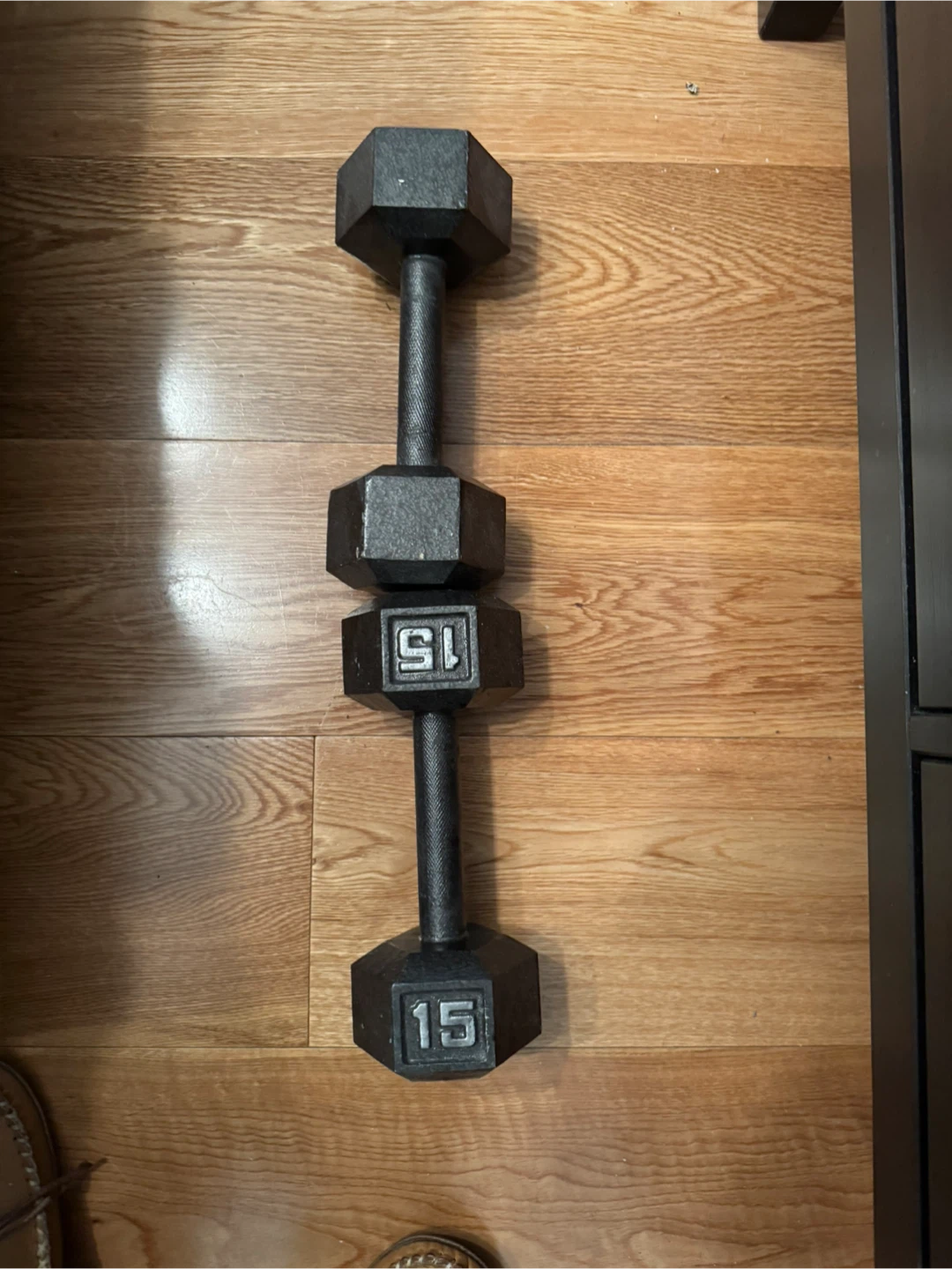 Dumbbell Set - 10lb & 15lb Weights