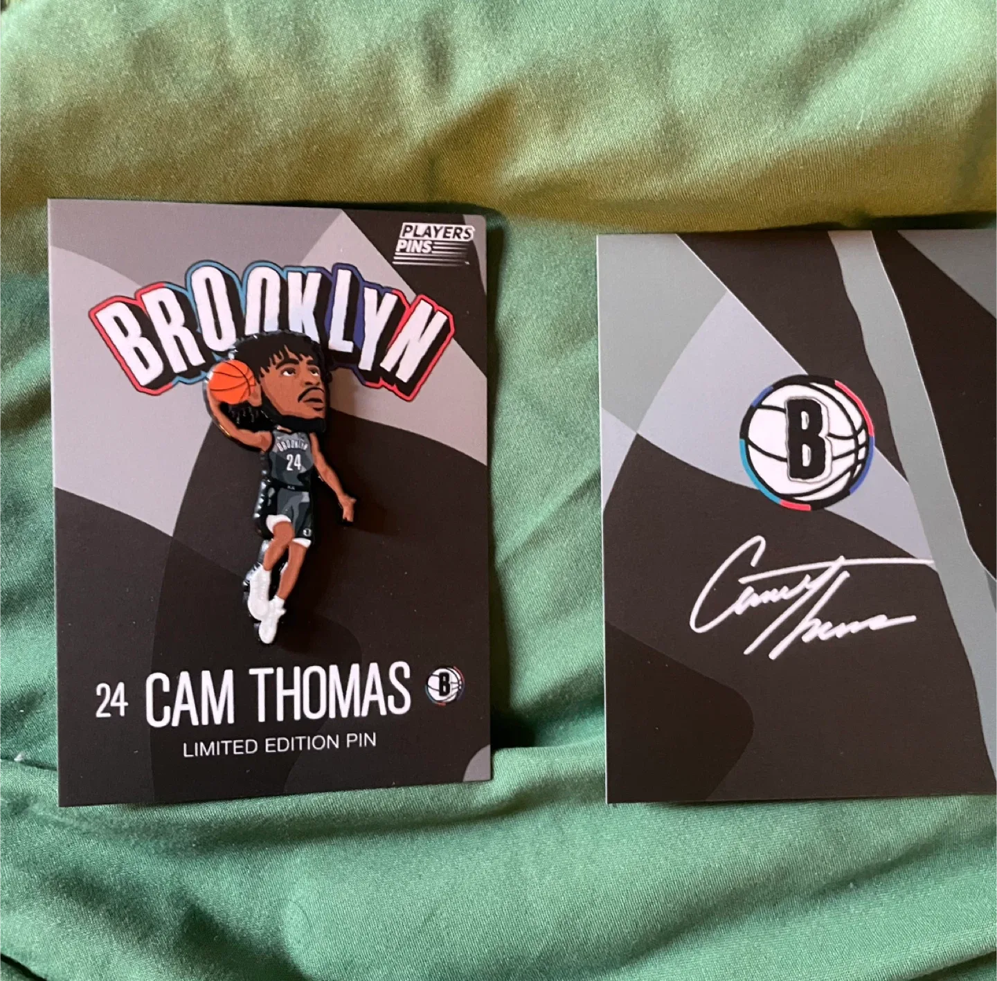 Brooklyn Nets Cam Thomas Limited Edition Pin thumbnail